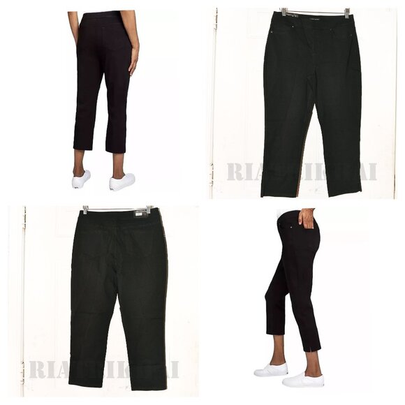Mario Serrani Women's‎ Pull-On Capri - Picture 1 of 8